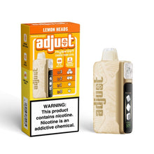 Load image into Gallery viewer, Lemon Heads Adjust Mysweet Disposable Vape 40K
