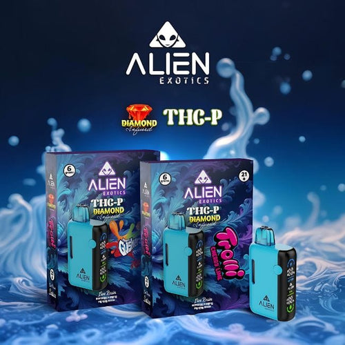 Alien Exotics Diamond Infused Disposable Live Rosin 6gm THCP