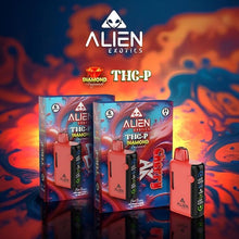 Cargar imagen en el visor de la galería, Alien Exotics Diamond Infused Disposable Live Rosin 6gm THCP
