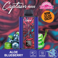 Load image into Gallery viewer, Aloe Blueberry (New) / Single iJoy Captain 10000 Disposable

