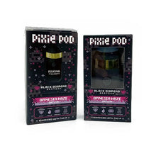 Load image into Gallery viewer, Pixie Pod Black Disposable Vape 4G THCA
