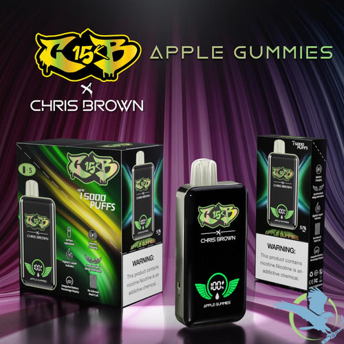 Apple Gummies CB15K x Chris Brown Disposable Vape 15000