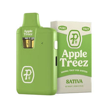 Load image into Gallery viewer, Apple Treez - Sativa Pushin Ps THCP Disposable Pod 1 Gram
