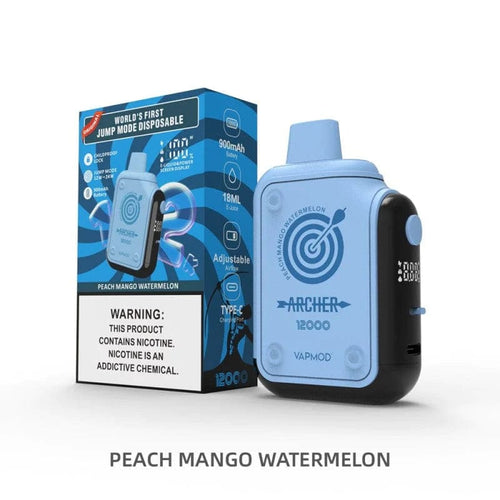 Peach Mango Watermelon Archer 12000 Disposable Vape