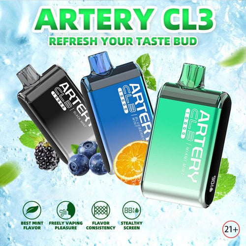 Watermelon Kiwi Berries Artery CL3 10K Disposable Vape