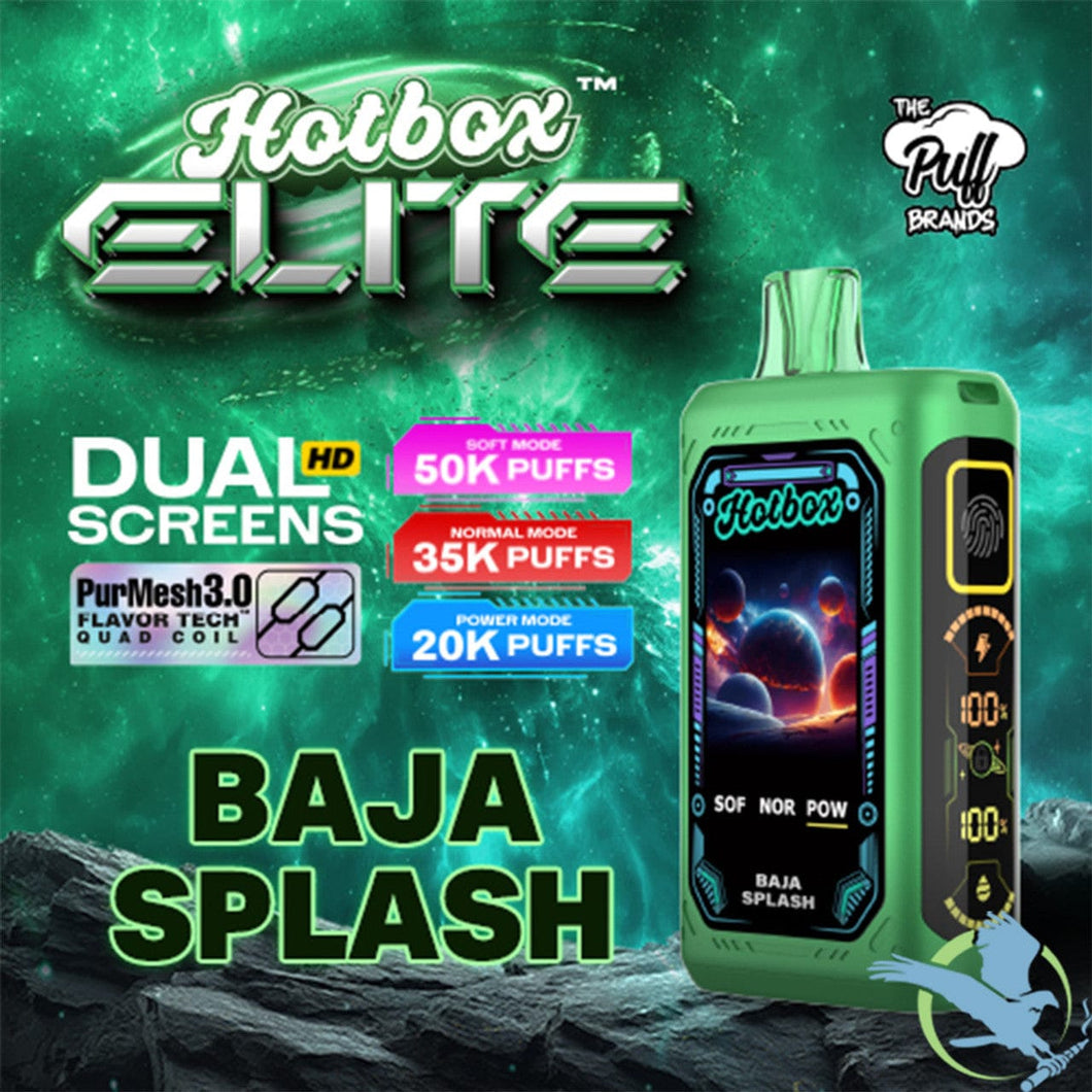 Baja Splash Hotbox Elite Disposable Vape upto 50K