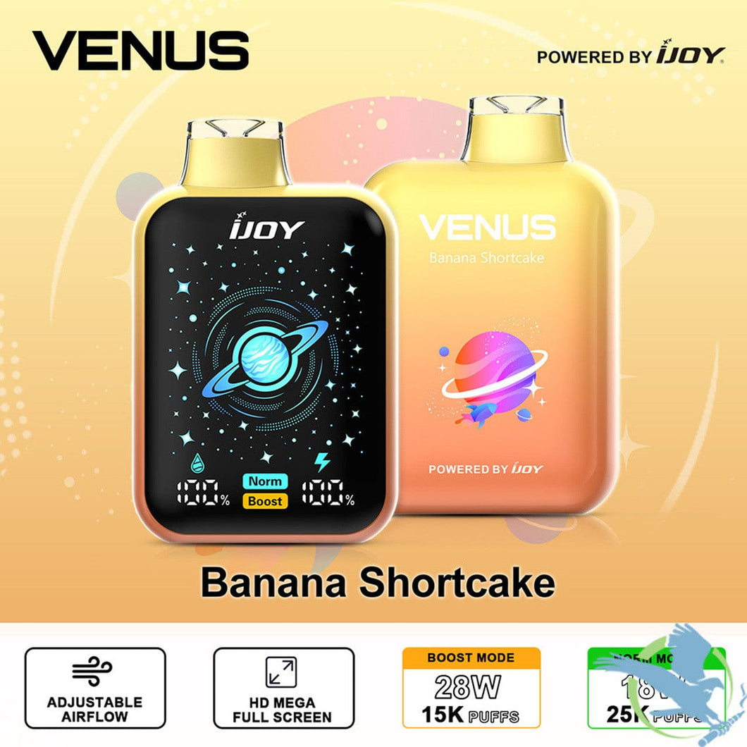 Banana Shortcake ijoy Venus 25000 Disposable Vape