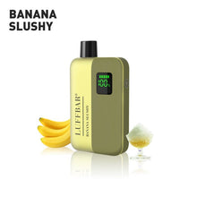 Load image into Gallery viewer, Banana Slushy (New) +2.00 / Single Luffbar TT9000 Disposable Vape
