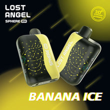 Load image into Gallery viewer, Banana Ice Lost Angel Sphere 35K Disposable Vape 35000
