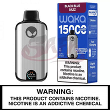 Load image into Gallery viewer, Black Blue Razz Wake SoPro 15000 Disposable Vape
