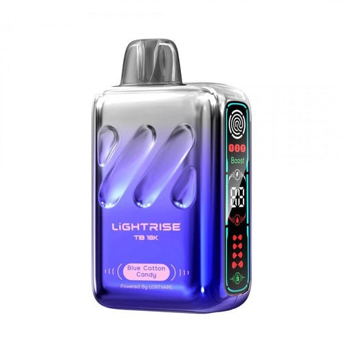 Blue Cotton Candy Lightrise TB18K Disposable Vape