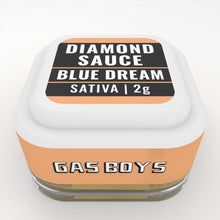 Load image into Gallery viewer, Blue Dream Sativa Gas Boys Diamond Sauce dab jar 2gm
