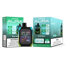 تحميل الصورة إلى عارض المعرض، Blue Mint Air Bar Aura Disposable Vape 25000
