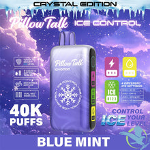 Load image into Gallery viewer, Blue Mint (Crystal Edition) / Single Pilllow Talks Ice Control 40K Disposable Vape
