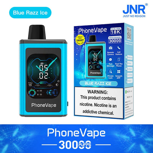 Blue Razz Ice JNR Phonevape 30K Disposable Vape