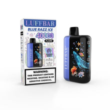 Load image into Gallery viewer, Blue Razz Ice Luffbar Flare 40K Disposable Vape
