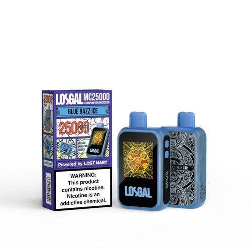 Blue Razz Ice (Steampunk Edition) Losgal Mc25000 disposable vape