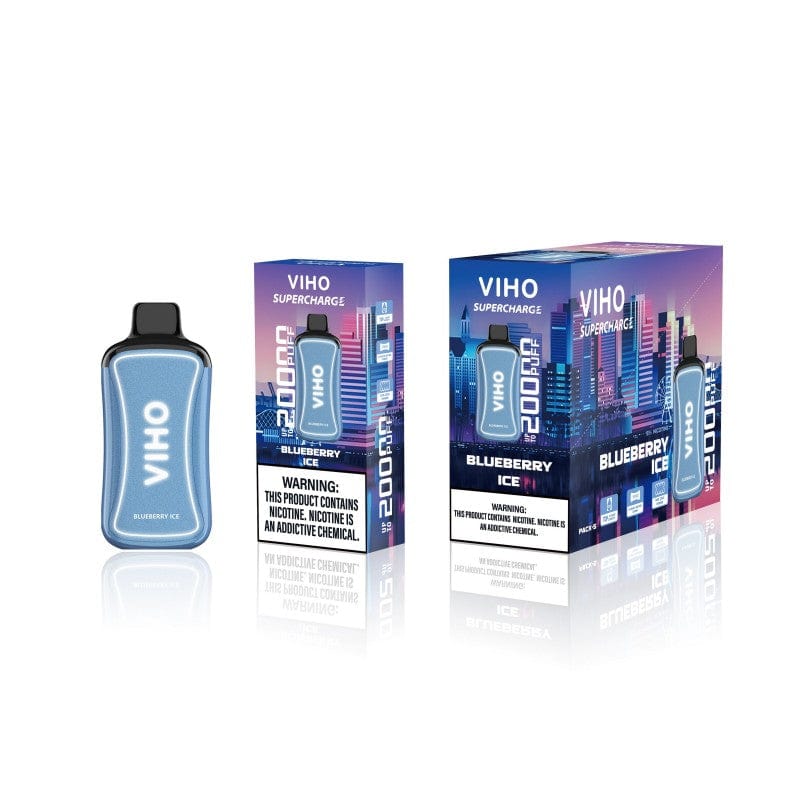 Blueberry Ice VIHO Supercharge 20K Disposable Vape