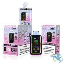 Load image into Gallery viewer, Blueberry Watermelon Ijoy Uranus 25000 Puff Disposable Vape
