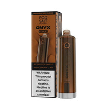 Cargar imagen en el visor de la galería, Butterscotch Tobacco PodSalt Onyx Cloud Disposable Vape 25K
