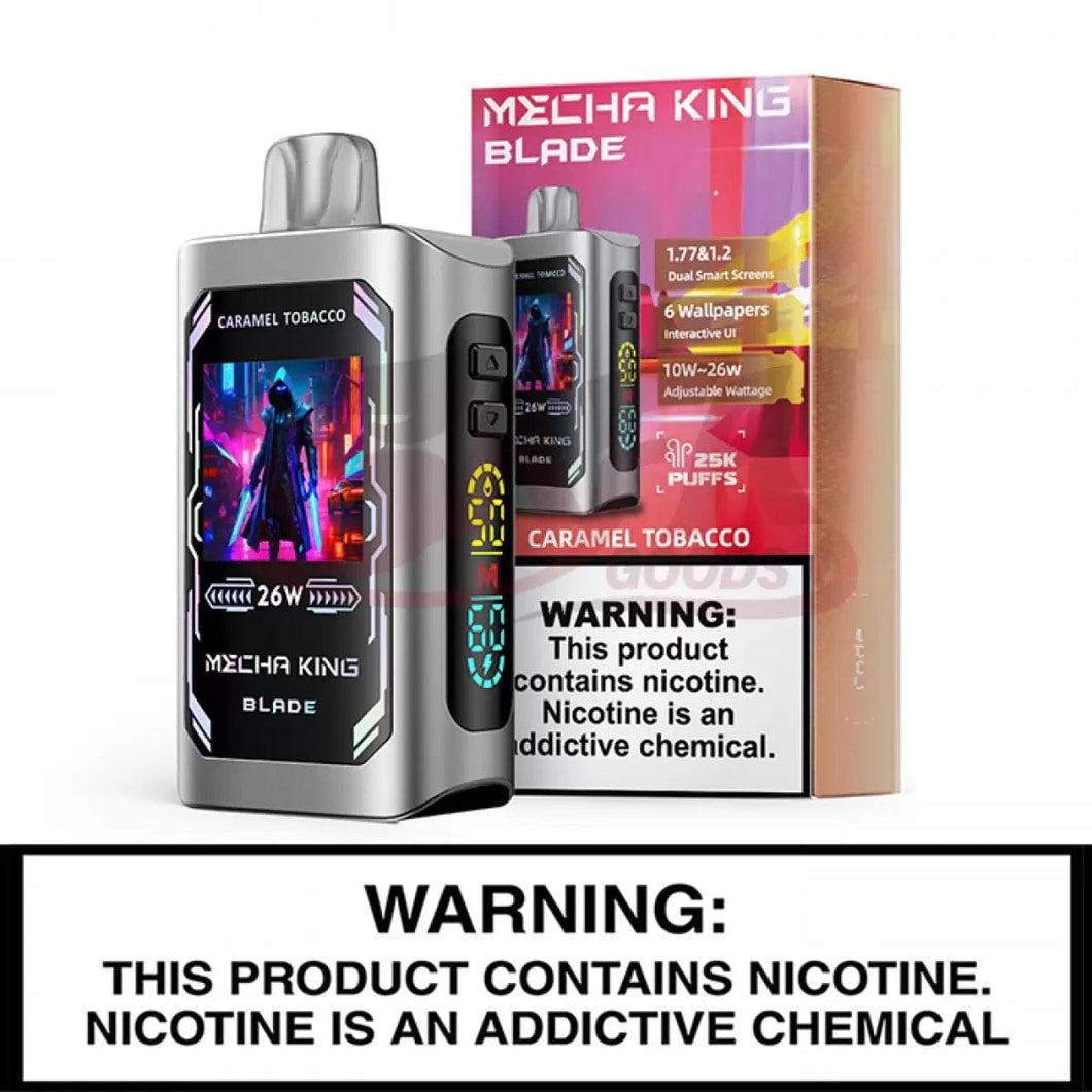 Caramel Tobacco Mecha King Blade Vape 25000