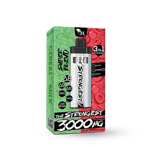 Cereal Milk Apple Jax AGFN Strongest 3in1 Disposable Vape Super Blend 3g 3000mg