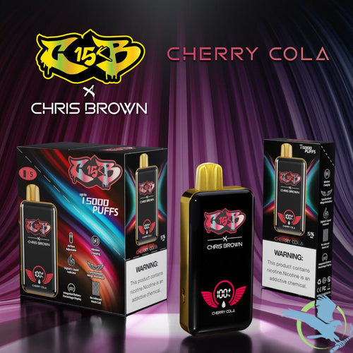 Cherry Cola CB15K x Chris Brown Disposable Vape 15000