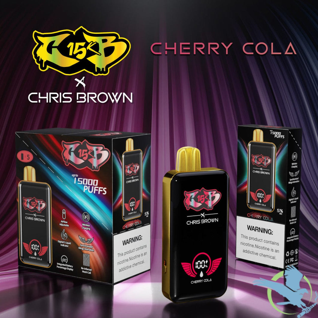 Cherry Cola CB15K x Chris Brown Disposable Vape 15000