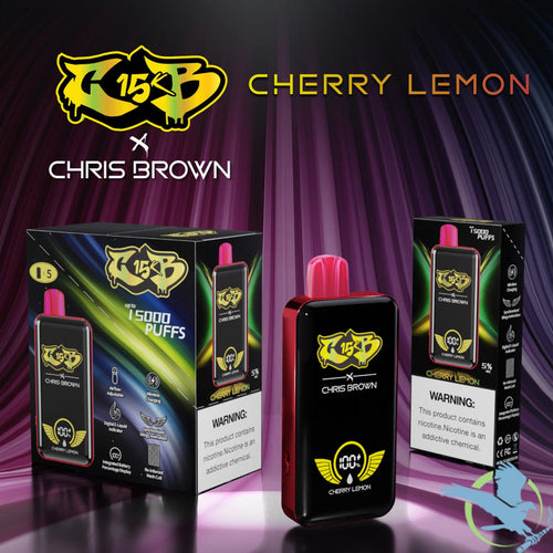 Cherry Lemon CB15K x Chris Brown Disposable Vape 15000
