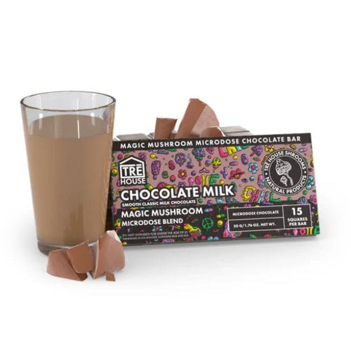 Chocolate Milk Tre House Magic Mushroom Chocolate Bar 500MG