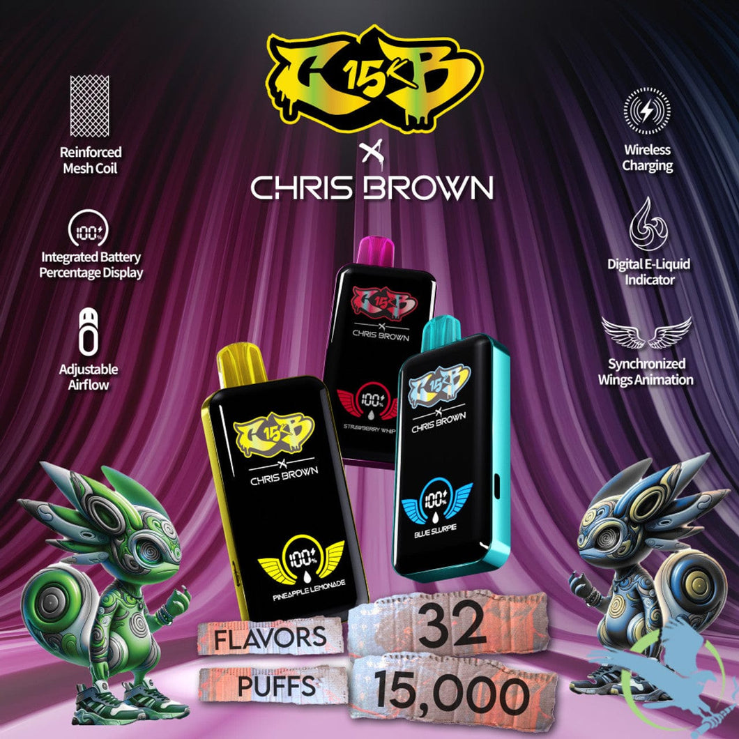 Black Ice - Black Ice CB15K x Chris Brown Disposable Vape 15000
