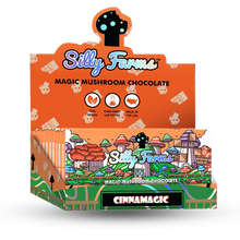 Load image into Gallery viewer, Cinnamagic Silly Farms Magic Mushroomm Chocolate Bar 7GM
