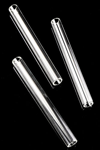 Clear Glass Tube 4 inches USA made