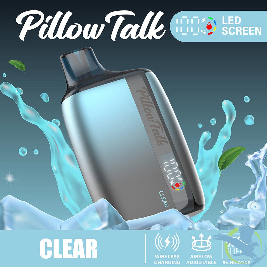 Clear SpaceMan 10k Pro Disposable Vape (Now Switched to Clear Pillow Talk 8000 Vape)