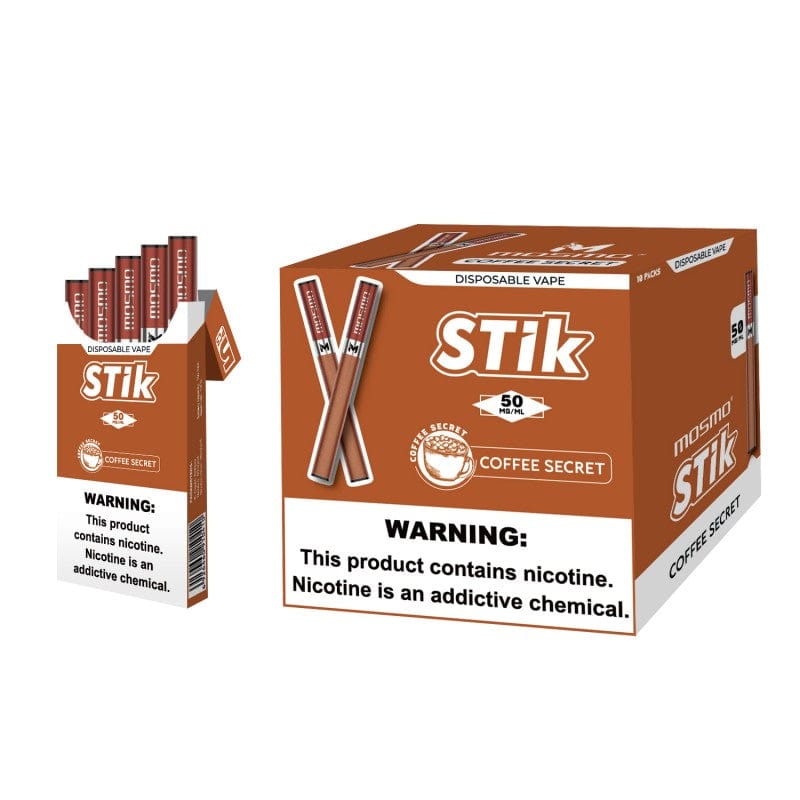 Coffee Secret Mosmo Stik Disposable Vape 5 Piece in one pack