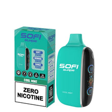 Load image into Gallery viewer, Cool Mint Sofi Surge 25k Zero Nicotine Disposable Vape (25000)
