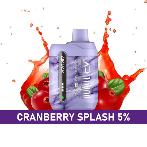 Cranberry Splash Air Bar AB10000 Disposable