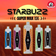 تحميل الصورة إلى عارض المعرض، First Love Starbuzz Super Max 15K Disposable (Hookah Disposable Vape) 5mg
