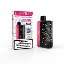 Load image into Gallery viewer, Fruity Cool Dragonfruit Luffbar Flare 40K Disposable Vape
