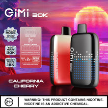 Load image into Gallery viewer, California Cherry Gimi 30k vape
