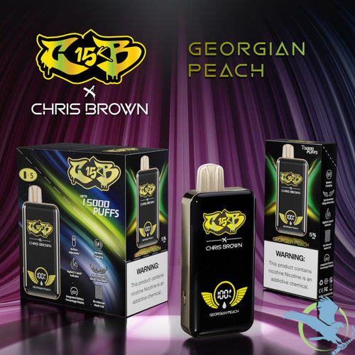 Georgian Peach CB15K x Chris Brown Disposable Vape 15000