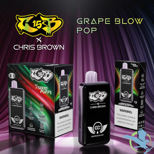 Sensational - Grape Blow Pop CB15K x Chris Brown Disposable Vape 15000