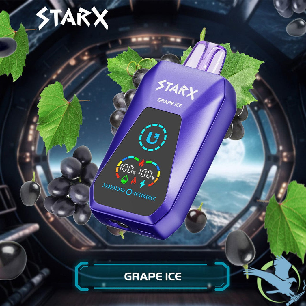 Grape Ice Upends Starx S20000 Disposable