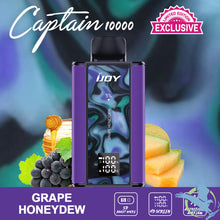 Load image into Gallery viewer, Grape Honeydew (New) / Single iJoy Captain 10000 Disposable
