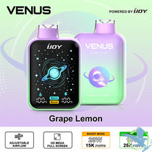 Load image into Gallery viewer, Grape Lemon Ijoy Venus 25000 Disposable Vape
