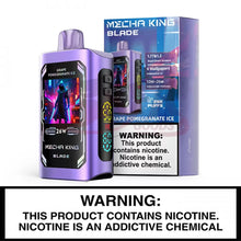 Load image into Gallery viewer, Grape Pomegranate Ice Mecca King Blade Vape 25000
