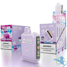 Load image into Gallery viewer, Grape Soda Zero Bar Exotic Edition 7500 Puff Zero Nicotine Disposable

