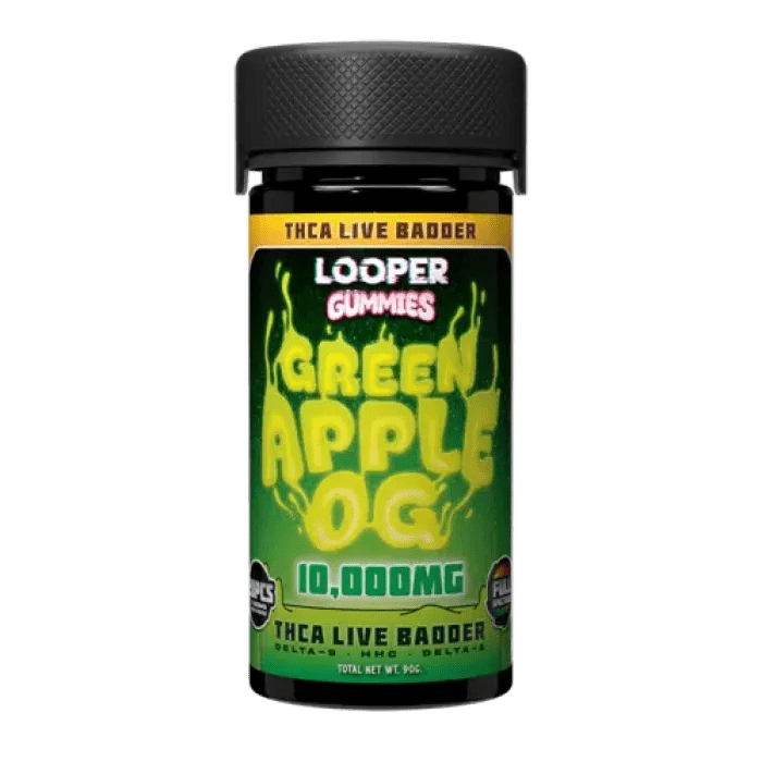 Green Apple OG Looper Gummies THCA 10,000 Mg