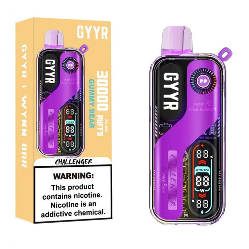 Gummy Bear Wynnn Bar x Gyyrr Challenger 30000 Disposable Vape