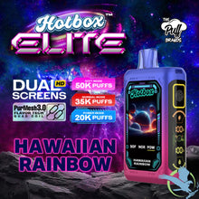 تحميل الصورة إلى عارض المعرض، Hawaiian Rainbow Hotbox Elite Disposable Vape upto 50K
